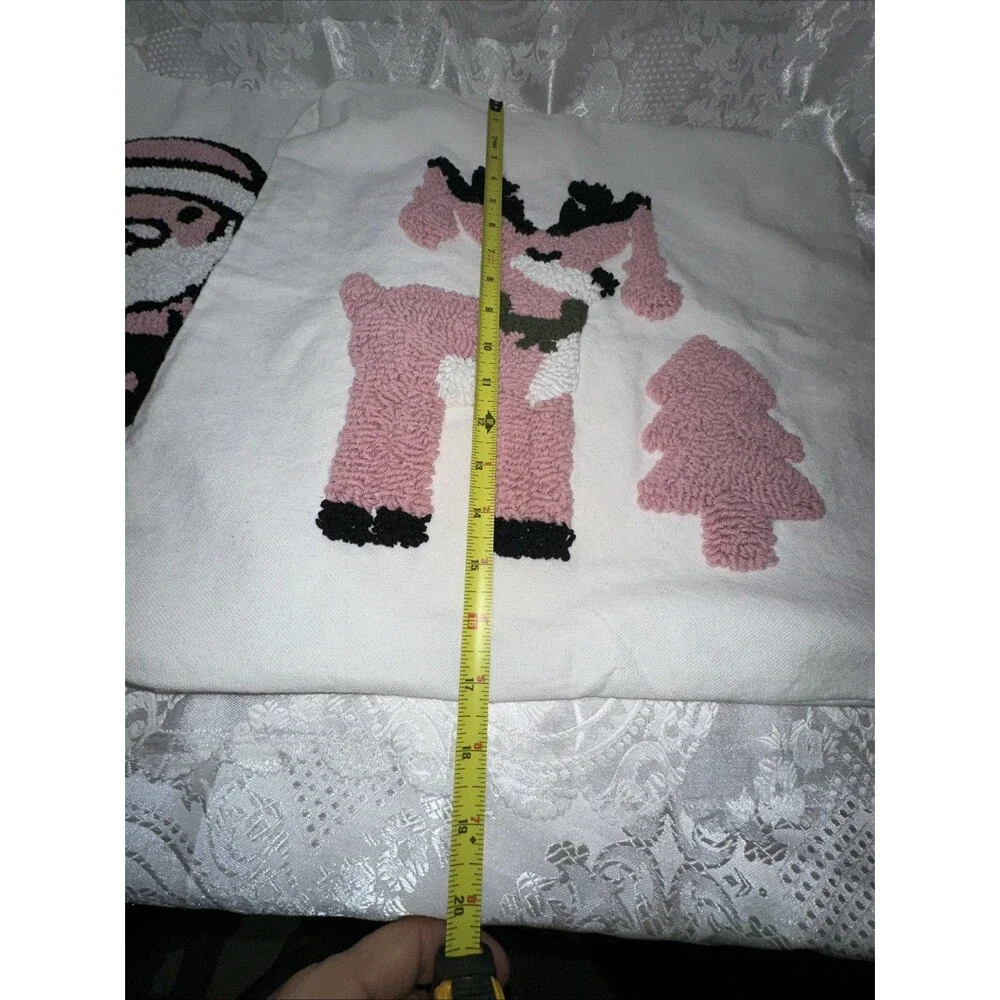 Holiday Embroidery Pillow Covers